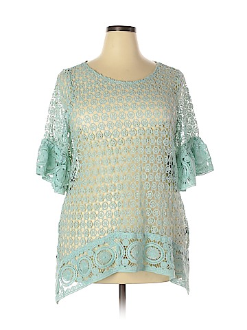 Lane Bryant Short Sleeve Top (view 1)