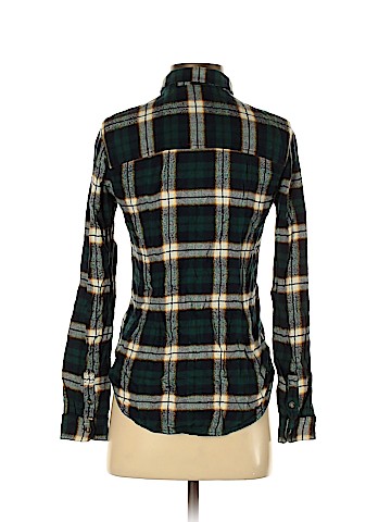 American Eagle Outfitters Long Sleeve Button-Down Shirt (view 2)