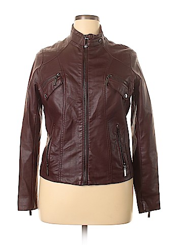JouJou Faux Leather Jacket (view 1)