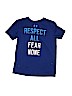 Under Armour 100% Polyester Blue Active T-Shirt Size M (youth) - photo 1