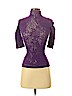 Bebe Purple 3/4 Sleeve Top Size S (petite) - photo 1