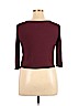 American Eagle Outfitters Burgundy 3/4 Sleeve Top Size XL - photo 2
