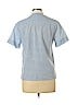 Diane von Furstenberg Blue Short Sleeve Blouse Size 10 - photo 2