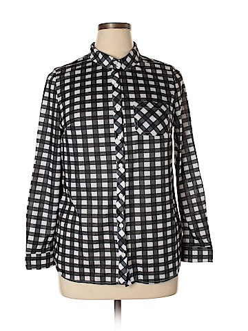 Doublju Long Sleeve Button-Down Shirt (view 1)