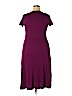 Lauren by Ralph Lauren 100% Cotton Purple Casual Dress Size XL - photo 2