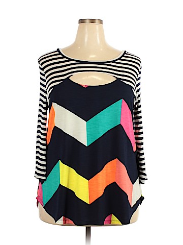 Assorted Brands 3/4 Sleeve Top (view 1)