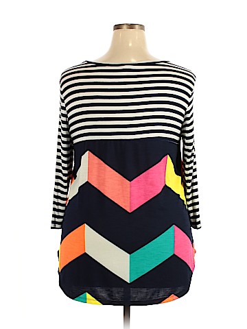 Assorted Brands 3/4 Sleeve Top (view 2)