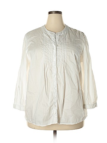 Talbots 3/4 Sleeve Blouse (view 1)