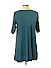 Eileen Fisher 100% Silk Blue Short Sleeve Silk Top Size L - photo 2