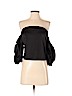 Urban Outfitters 100% Polyester Black 3/4 Sleeve Top Size XS - photo 1