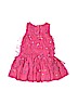 Cynthia Rowley TJX 100% Polyester Metallic Polka Dots Pink Special Occasion Dress Size 3T - photo 2
