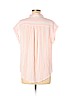 Lucky Brand 100% Viscose Red Short Sleeve Blouse Size M - photo 2