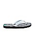 MICHAEL Michael Kors White Flip Flops Size 8 - photo 1