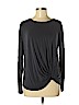 Sadie & Sage Gray Long Sleeve Top Size M - photo 1