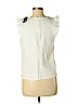 Ann Taylor Ivory Sleeveless Top Size M (petite) - photo 2