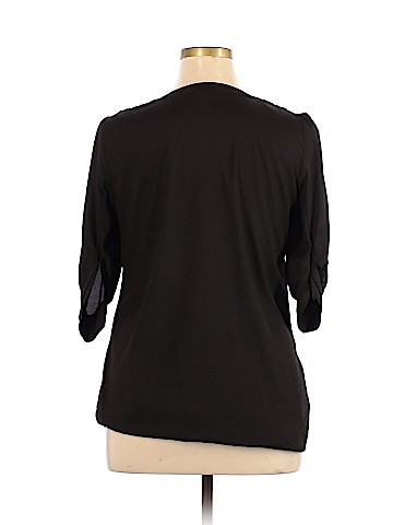 41Hawthorn 3/4 Sleeve Blouse (view 2)