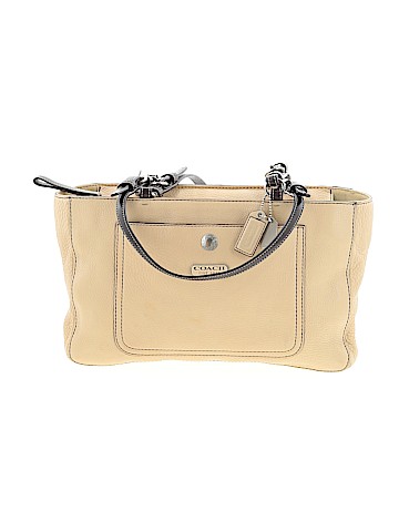 Coach Leather Tote (view 1)