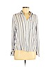 Velvet Heart 100% Rayon White Long Sleeve Button-Down Shirt Size M - photo 1