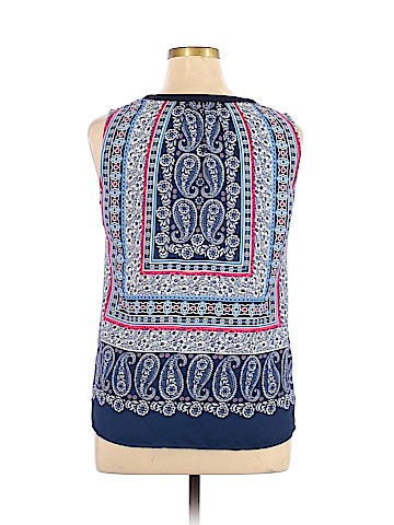 Skies Are Blue Sleeveless Blouse (view 2)