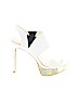 Jessica Sport White Heels Size 7 1/2 - photo 1