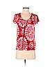 MICHAEL Michael Kors Red Short Sleeve Top Size S (petite) - photo 1