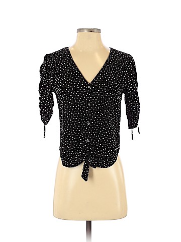 Abercrombie & Fitch Short Sleeve Blouse (view 1)