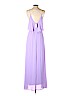 Everly 100% Polyester Purple Casual Dress Size S - photo 2
