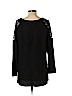 Eyeshadow Black Long Sleeve Top Size L - photo 2