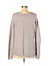 Sonoma Goods for Life 100% Cotton Gray Pullover Sweater Size M (petite) - photo 2