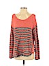 Free People 100% Cotton Orange Pullover Sweater Size S - photo 1