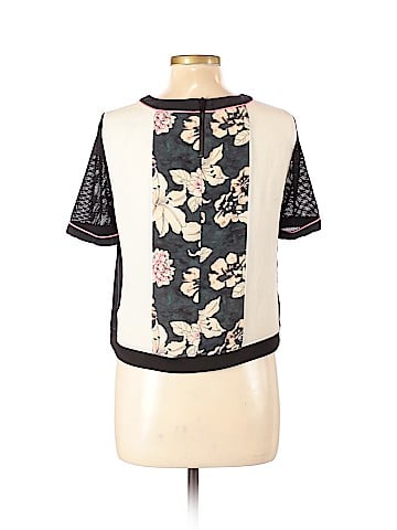 Elizabeth & Jane Short Sleeve Silk Top (view 2)