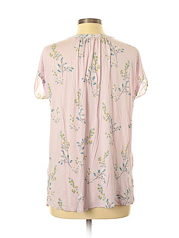 Ann Taylor LOFT Short Sleeve Silk Top (view 2)