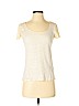 Lucky Brand Ivory Short Sleeve Top Size S - photo 1