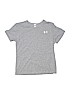 Under Armour 100% Polyester Gray Active T-Shirt Size XL (youth) - photo 1