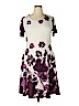 Assorted Brands Purple Casual Dress Size XL - photo 1