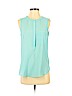 NYDJ 100% Polyester Blue Tank Top Size S (petite) - photo 1