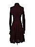 Ellen Tracy 100% Acrylic Burgundy Casual Dress Size S - photo 2