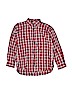 Kitestrings 100% Cotton Red Long Sleeve Button-Down Shirt Size 10 - photo 1
