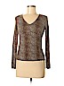 Ann Taylor Brown Long Sleeve T-Shirt Size S (petite) - photo 1