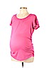 Motherhood Pink Short Sleeve Top Size L - photo 1