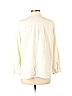 J.jill 100% Silk Ivory Long Sleeve Button-Down Shirt Size L (petite) - photo 2