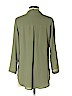 Mossimo 100% Polyester Green 3/4 Sleeve Blouse Size S - photo 2