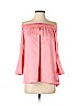 MICHAEL Michael Kors Pink 3/4 Sleeve Blouse Size M - photo 1
