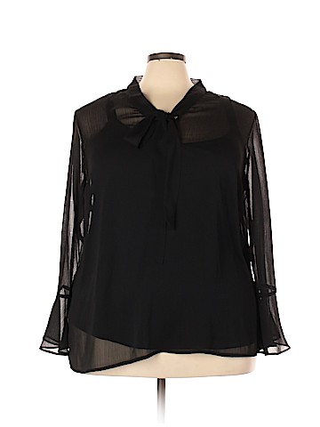 AGB Long Sleeve Blouse (view 1)