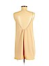 Zara 100% Polyester Tan Sleeveless Blouse Size M - photo 2
