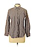 Étoile Isabel Marant 100% Cotton Gray Long Sleeve Button-Down Shirt Size EU (FR) 40 / US 8 - photo 1