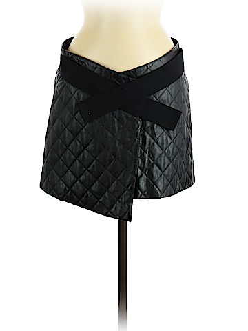 Smythe Leather Skirt (view 1)