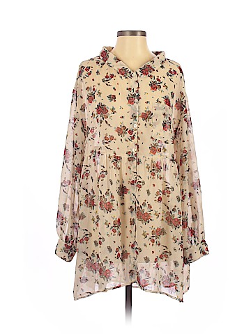 Free People Long Sleeve Blouse (view 1)