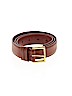 Coach 100% Leather Solid Brown Leather Belt Size M - photo 1