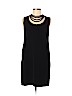 Diane von Furstenberg Black Casual Dress Size 6 - photo 1